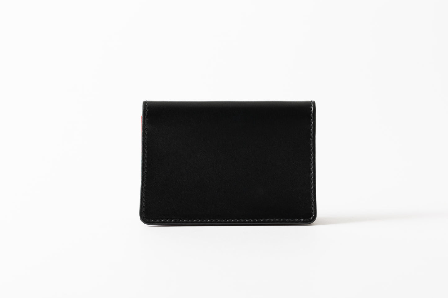 名刺入れ Black TrafficRed | Business card case ブラックトラフィックレッド