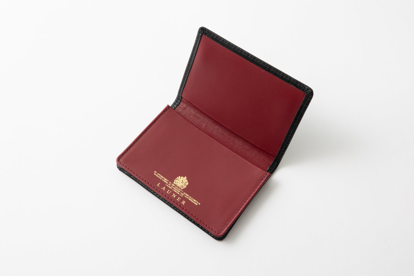 名刺入れ Black TrafficRed | Business card case ブラックトラフィックレッド