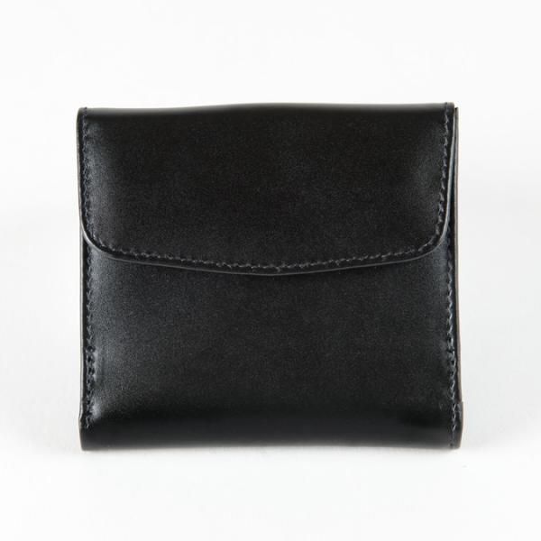 予約商品 財布 11cm Ebony Black | Rope Logo Purse ブラック
