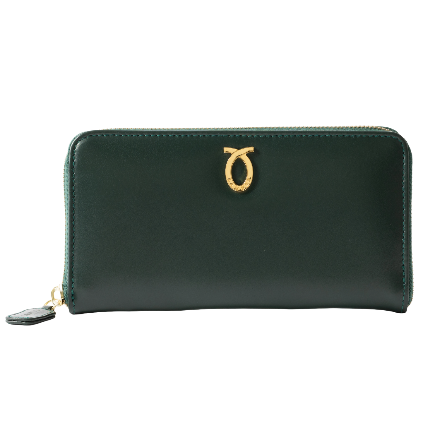 財布 19cm ForestGreen | Flat Logo Purse グリーン