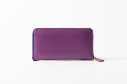 財布 19cm MonarchPurple | Flat Logo Purse モナークパープル