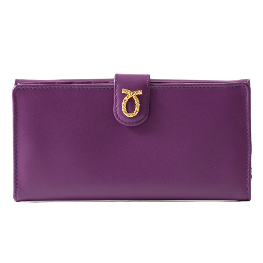 財布 18cm MonarchPurple  | Rope Logo Purse モナークパープル