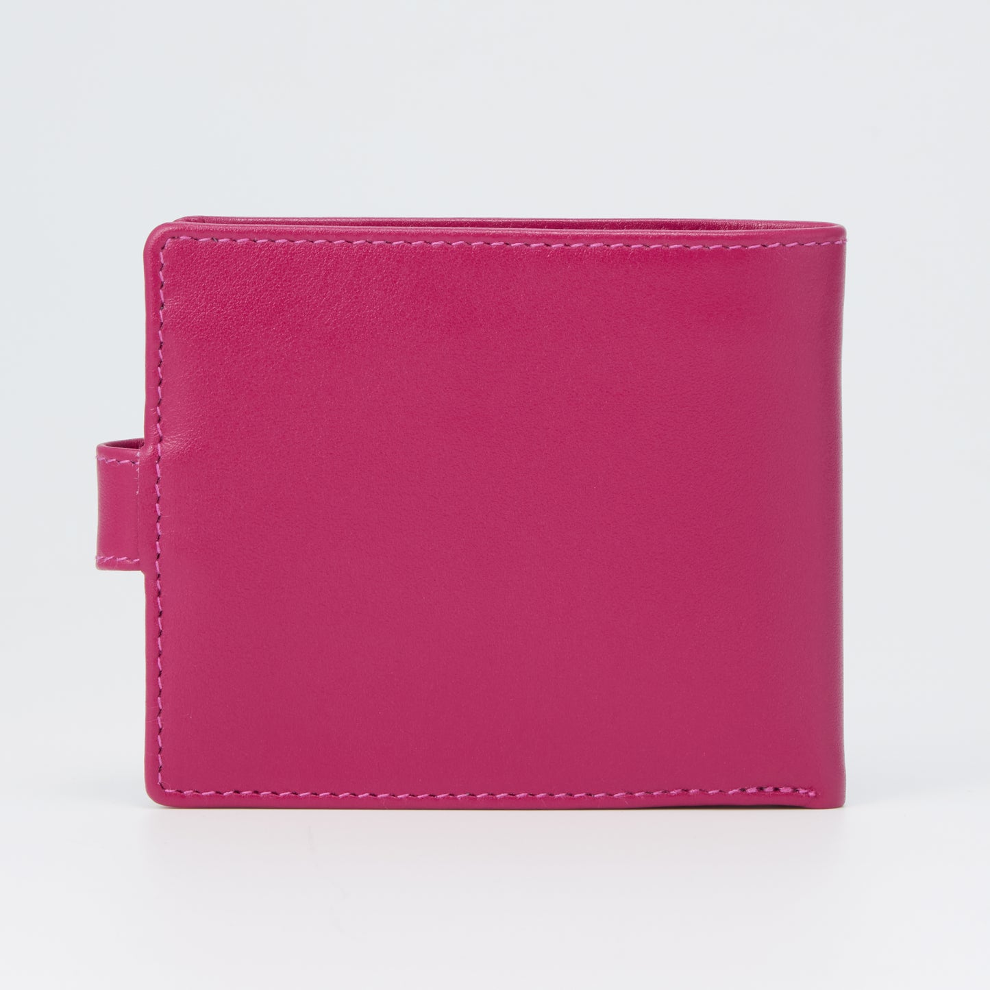 予約商品　メンズ二つ折り財布 Pink Multi |Coin purse wallet with tab closure  ピンクマルチ ミニロゴ