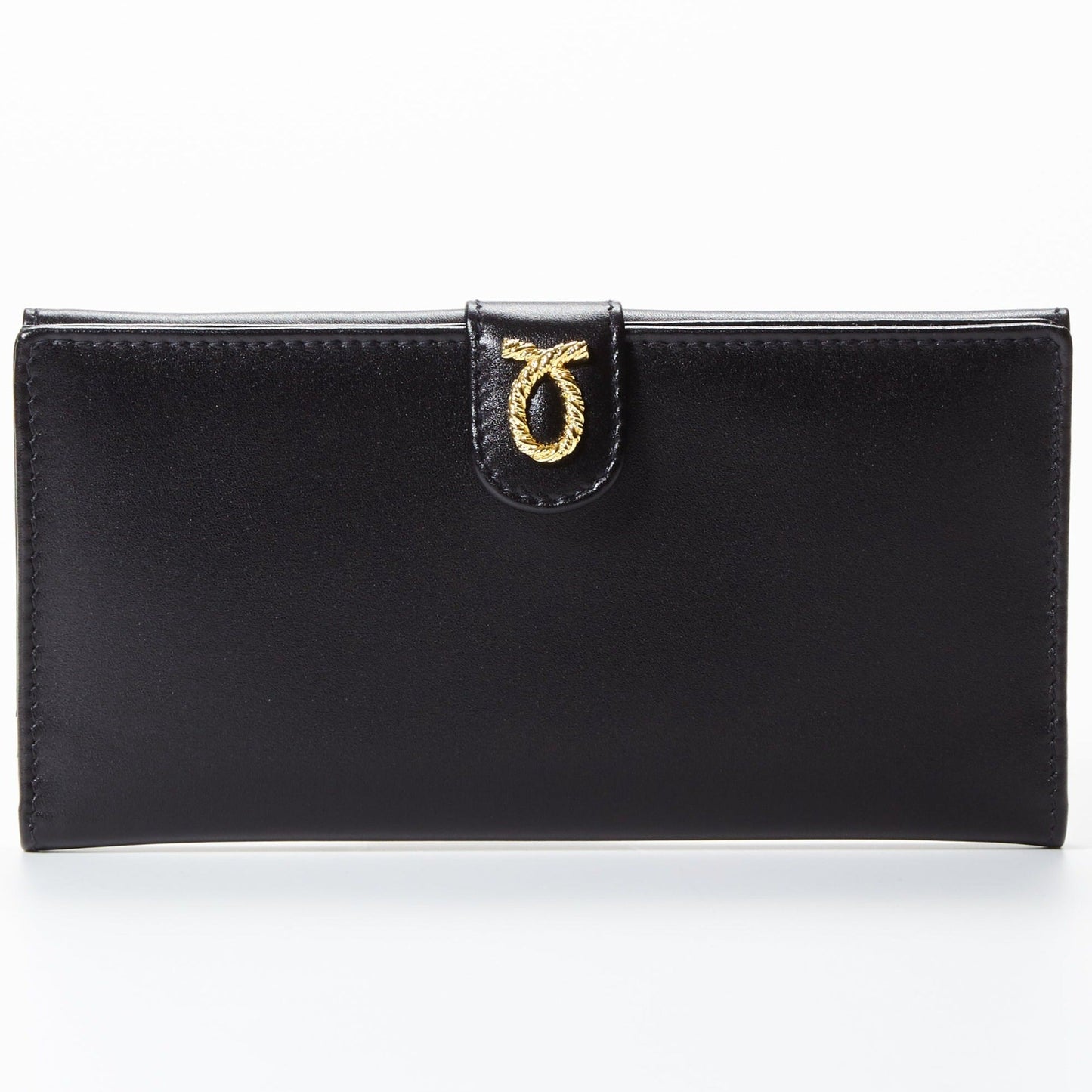 財布 18cm EbonyBlack  | Rope Logo Purse ブラック