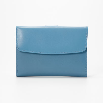 予約商品　財布 14cm CapliBlue BoneWhite | Flat Logo Purse カプリブルーボーンホワイト